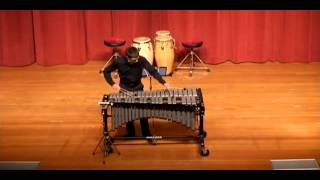 quotClaire de Lunequot on vibraphone performed by Tyler Hunt [upl. by Ahsiya]