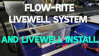 FlowRite livewell system and livewell install 1st giveaway winner announced [upl. by Hannej]