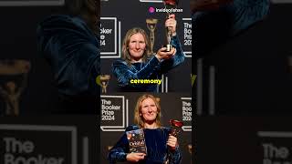 Samantha Harvey Makes History First Woman to Win Booker Prize for Space Novel quotOrbitalquot shorts [upl. by Anerec11]