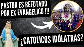 PASTOR PROTESTANTE DESMENTIDO en DEBATE CON CATÓLICO ¿La iglesia Católica es IDÓLATRA [upl. by Venuti]