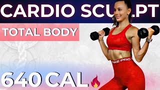 60MIN INTENSE CARDIO TOTAL BODY SCULPT  ABS  Weigh Loss and Build Lean Body Belly Fat Blast [upl. by Idak]