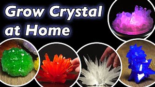 How to Grow Crystals at Home Compilation [upl. by Aldous]