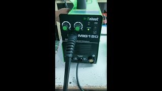 REBOOT  MIG150 FLUX CORE Wire MIG  ARC Welder [upl. by Edwards]