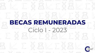 Convocatoria para becas reumuneradas 2023  Facultad CIMAT [upl. by Peadar935]