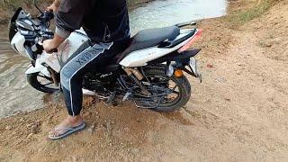 Apache Bike 180 cc 😉  Bike offroading 🫠2024 video vlog [upl. by Araet]