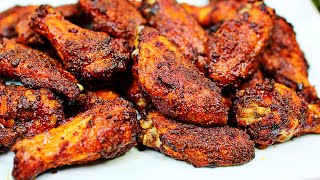 Best Ever Crispy Baked Chicken Wings  How to Perfectly Bake Crispy Wings in the Oven [upl. by Ladd]