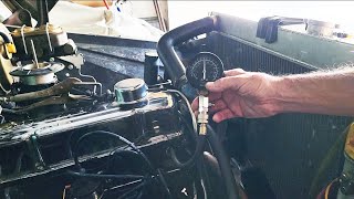 Chevy C10 straight 6 compression test [upl. by Frankhouse]