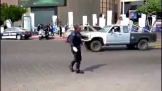 Al estilo Michael Jackson policía de tránsito en Tijuana [upl. by Algy]