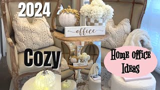 Creating A Stylish And Cozy Home Office For 2024  Embrace French Country Decor Vibes [upl. by Akinet260]