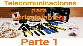 TELECOMUNICACIONES PARA PRINCIPIANTES parte 1 [upl. by Nivert]