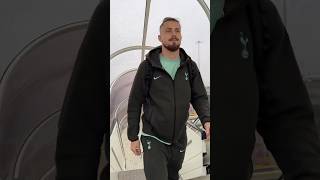 TOTTENHAM The Squad Boarding the Plane On Ther Way to Istanbul Turkey [upl. by Rumit]