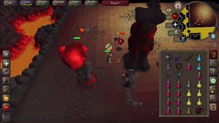 OSRS Mobile InfernoPrayer Flick Testing iOS [upl. by Nolana]