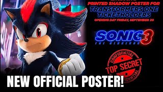 NEW CONFIRMED Sonic Movie 3 Poster Is OFFICIALLY Coming This Week [upl. by Ahsaei]