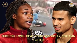 CLARISSA SHIELDS CHALLENGES ROLLY ROMERO TO FIGHT AFTER HE POST LEAKED SPARRING [upl. by Erleena]