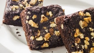 Brownie Recipe in Cooker  Best Eggless Chocolate Brownies Recipe Without Oven [upl. by Coop]