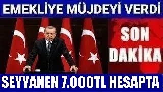 7000 TL HESAPTA En düşük Dul Yetim Emekli Engelli Maaş l Ssk Bağkur 4A 4B 4C ne kadar sondakika [upl. by Ulric717]