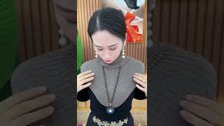 Scarves are both beautiful and warmbeauty accessoriespopular tool shortvideo viralvideo [upl. by Naggem569]