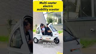 Multiseater electric mobility scooter mobilityscooter scooter mobility [upl. by Amato533]