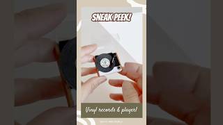 Sneak Peek Reveal Vinyl Record Player in Miniature DIY [upl. by Mehitable]