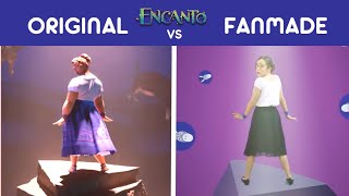 SURFACE PRESSURE Original VS My Concept  Side by Side Comparison ★ Disney ENCANTO in REAL LIFE [upl. by Bakeman]