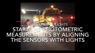 Airfield Ground Lighting Photometric Testing Equipment Method installation and procedure [upl. by Jaella]