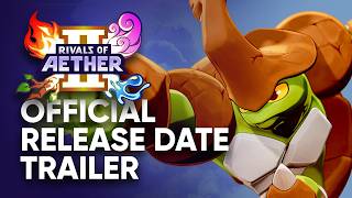 Rivals of Aether II  Official Release Date Trailer [upl. by Burnaby]