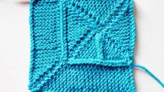 Stricken  10 Stitch Blanket quoteliZZZaquot  Teil 2  10MaschenDecke  Wickelmaschen [upl. by Rosmunda905]