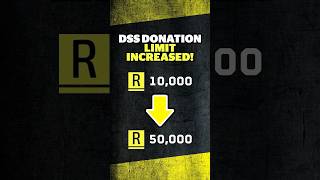 DSS Donation Limit Increased [upl. by Gaston936]