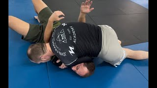 Glyn Powditch BJJ Seminar 10 Guard Passing Escaping Cross sides Headlock Defense [upl. by Custer]