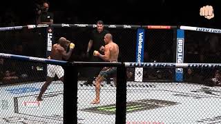 Alex Pereira vs Khalil Rountree FULL FIGHT TKO from another angle [upl. by Ytte]