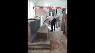 Tv unit side box prossesing shortvedio [upl. by Nyltak]