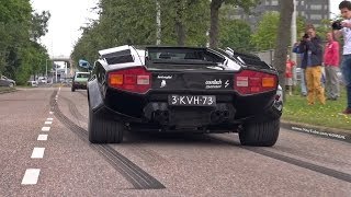 Lamborghini Countach 5000S  Exhaust Sounds [upl. by Brucie]