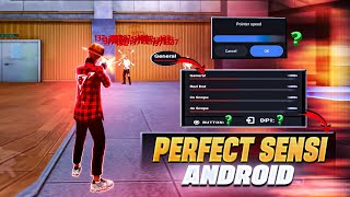 ✅Increase Headshots 🤯 with Perfect Sensi 🇧🇷 for Android part 1 [upl. by Erdnaxela]