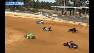 14 Scale Speedway NSW Titles Wingless Heat Races V9 Dayn Bentvelzen [upl. by Enrika296]