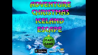 adventure christmas iceland escape video walkthrough [upl. by Ceevah]