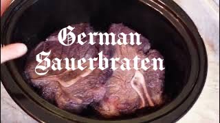 German Sauerbraten  German Favorite [upl. by Anual]