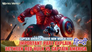 Captain America Brave New World Movie Important Parts Explain [upl. by Lertram733]