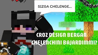 CROZ DESIGN BERGAN CHELENGENI BAJARDIMMI  AHMADUZ MINECRAFT [upl. by Sivart]