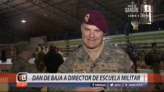 Dan de baja a director de la Escuela Militar [upl. by Robinett312]