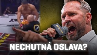 „Je to hnusquot Novotný o Wanlissovej oslave MMA novinky [upl. by Gloria]