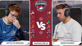 TOP 32 Hippolyte Bernard VS Srgio Ramirez  2025 Dortmund VGC Day 2 Regional Championship [upl. by Norga973]