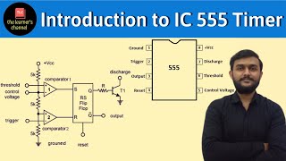 Introduction To IC 555 Timer  in Hindi [upl. by Dnalhsa]