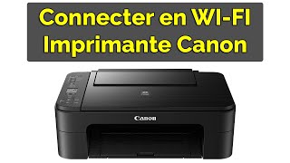 Comment connecter une imprimante Canon en WIFI [upl. by Weksler]