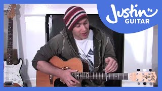 Using a Capo Guitar Lesson BC163 Guitar for beginners Stage 6 [upl. by Erroll]