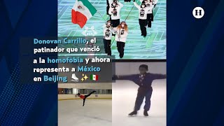 DONOVAN CARRILLO De PATINAR en centros comerciales a representar a MÉXICO en BEIJING 2022 [upl. by Kurth163]