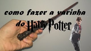 Como fazer a varinha do Harry Potter de um jeito fácil e barato [upl. by Syck992]