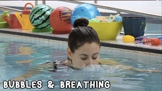 Step 3 Bubbles amp Breathing While Swimming  Learn How to Swim with AquaMobile [upl. by Endora]