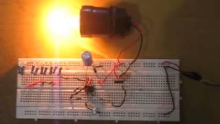 High Voltage 220V AC Lamp Flasher Using 555 IC [upl. by Limoli]