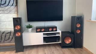 Denon X 3700H amp Klipsch RP 6000F [upl. by Roanna]