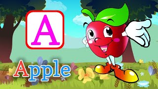 A for apple b for ball  1327  abcd rhymes  alphabet phonics Songs  abc meaning  Gonumonu tv [upl. by Ear987]